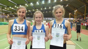 Marie Hachenberg, Tessa Ochel und Lea Feldmann (v.l.)
